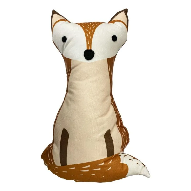 Almofada Kids Raposa 084 Com Bordado 34x55cm Belchior