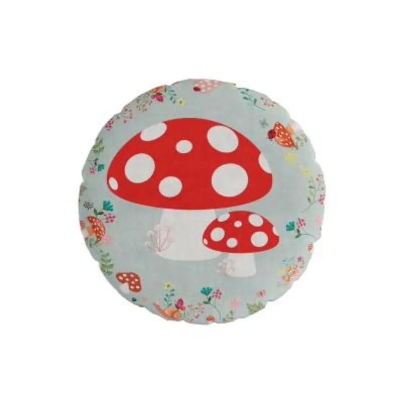 Almofada Kids Cogumelo 090 Redonda 43 Cm Belchior