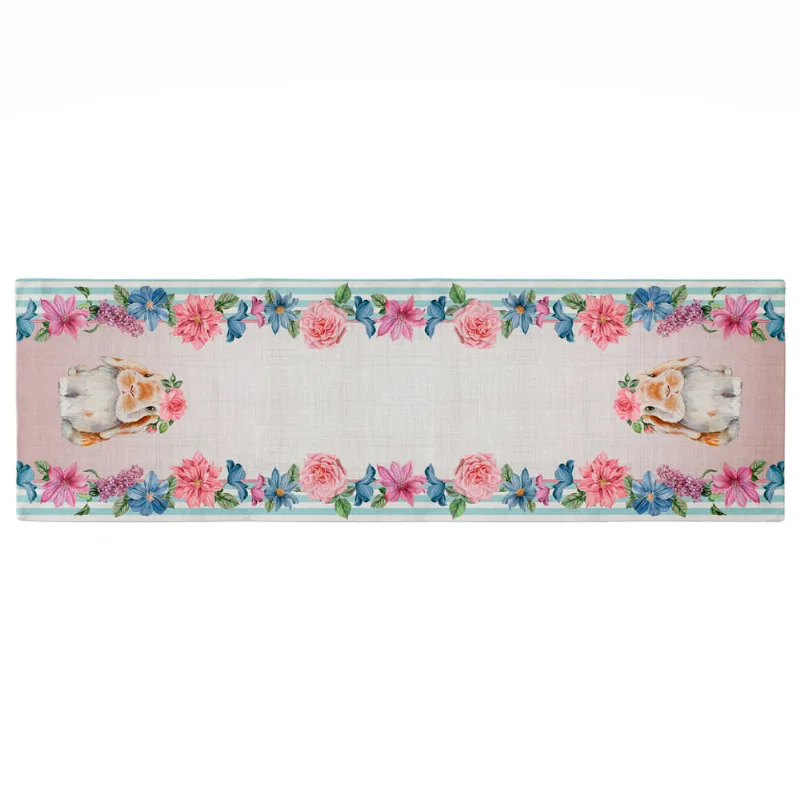 Caminho De Mesa Belchior Pascoa 004 43Cm X 141Cm