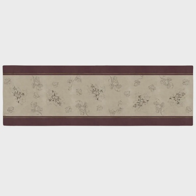 Caminho de Mesa Uva com Hidrorrepelência 43x142cm Vinho - Não Disponível - Cama, Mesa E Banho