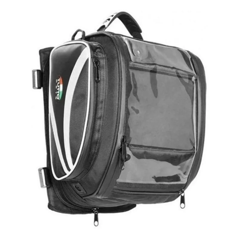 Bolsa Tanque Moto Tutto Tb 02 Tank Bag Média Preta/cinza Fxm