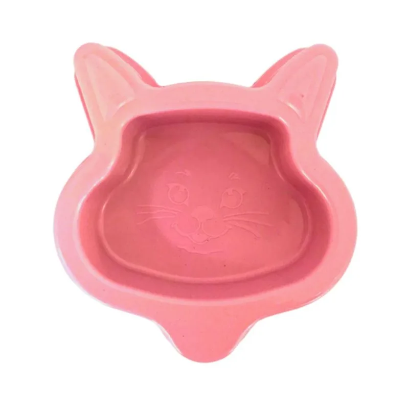 Comedouro Cat Funny 150 Ml Rosa