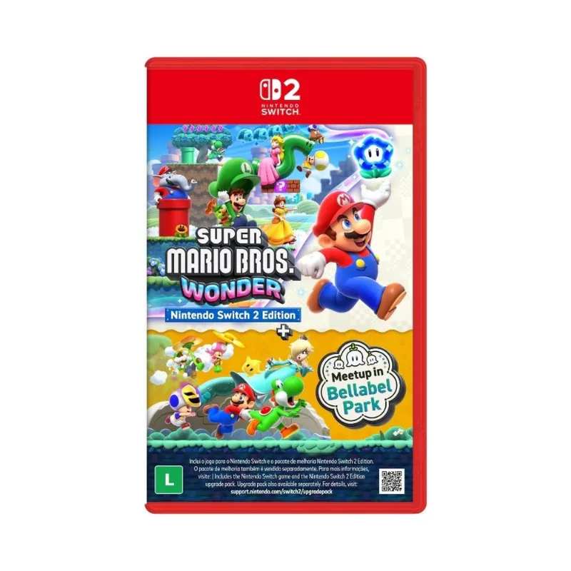 Jogo Super Mario Bros Wonder Edition Meetup in Bellabel Park Nintendo Switch 2