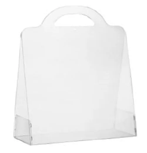 Sacola Bag Acetato Média Cristal Lisa - LC