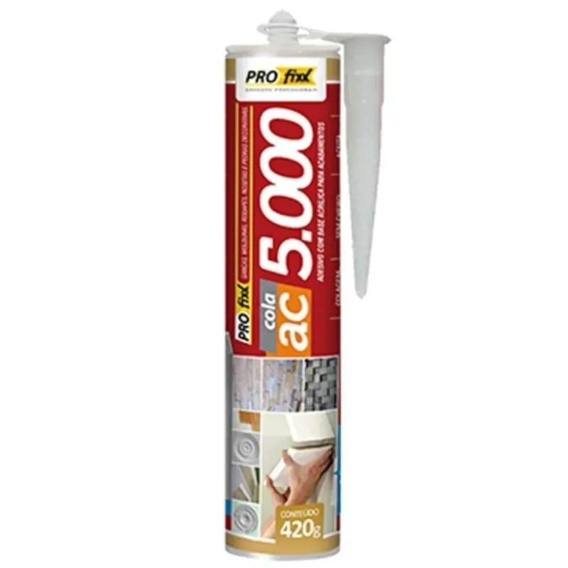 Cola Para Sancas E Molduras Ac5000 420g - Ac5000142 - Profixx - OUTRAS - Beleza E Perfumaria