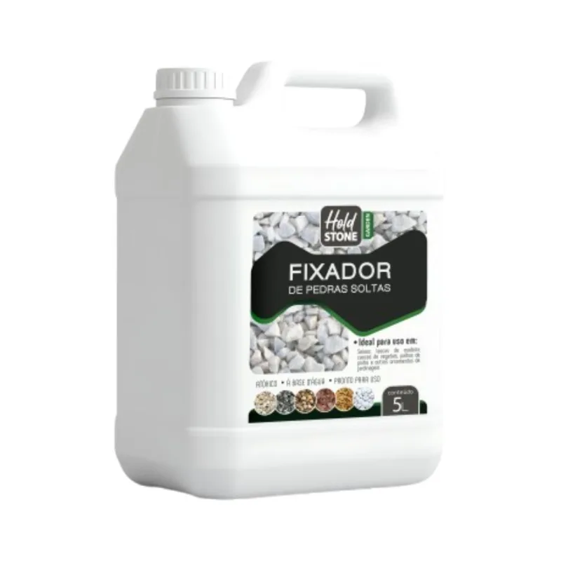Fixador de Pedras Líquido Semi Brilho 5L Hold Stone Drylevis Fixador de Pedras Líquido Semi Brilho 5 Litros Hold Stone