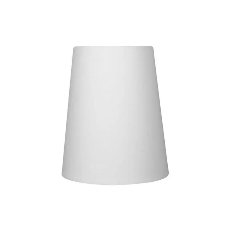 Cúpula Para Abajur Cônica 25W Algodão Luminoteca 1031 Branca