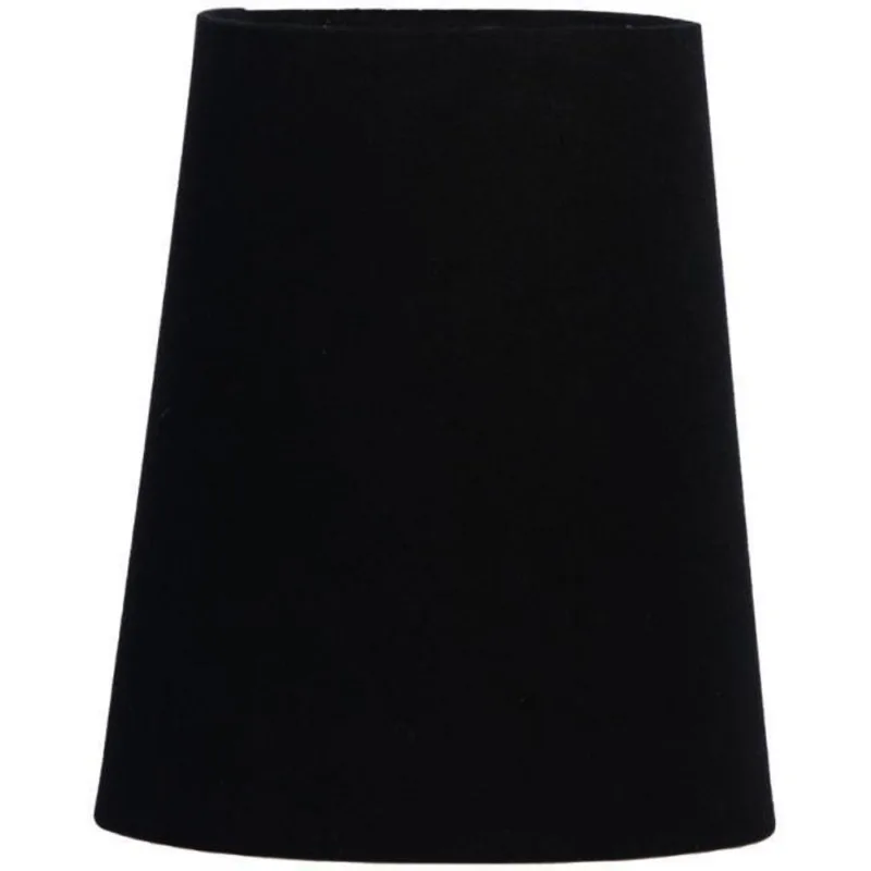 Cúpula Para Abajur Cônica 25W Algodão Luminoteca 1035 Preta