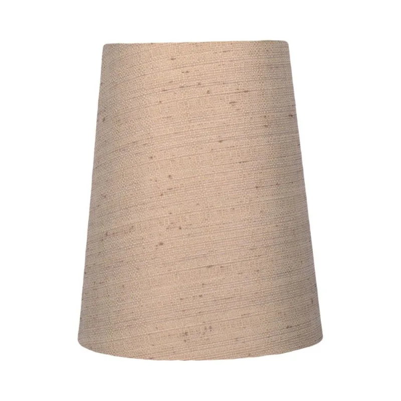 Cúpula Para Abajur Cônica 25W Linho Luminoteca 1039 Escuro