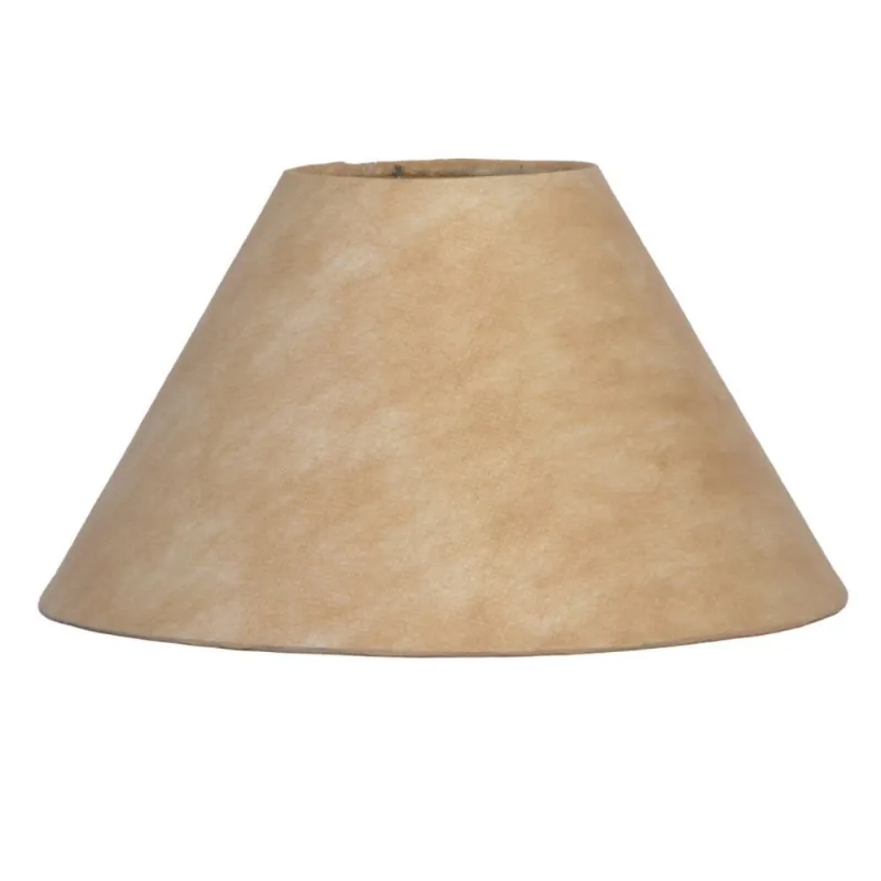Cúpula Para Abajur Cônica 25W Tnt Luminoteca 1081 Marrom Claro