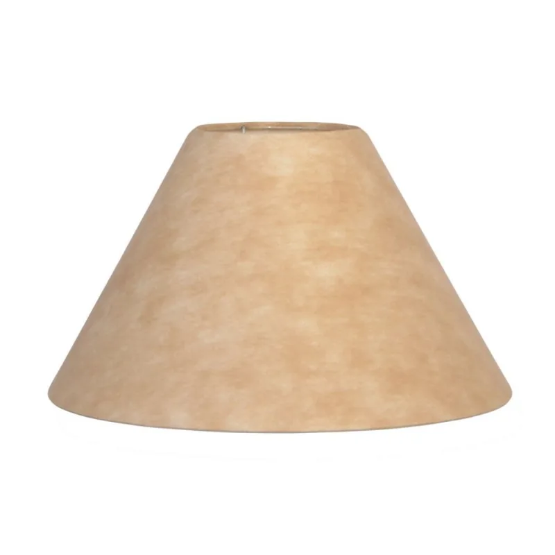 Cúpula Para Abajur Cônica 25W Tnt Luminoteca 1093 Marrom Claro