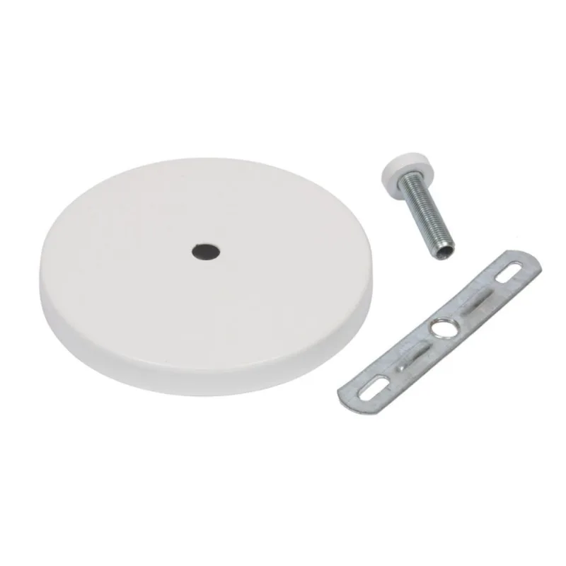 Canopla de Teto Redonda 1 Lâmpada 25W Metal Luminoteca 1247 Bivolt