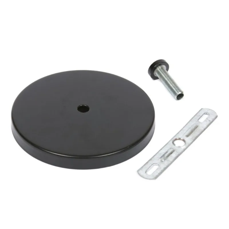 Canopla de Teto Redonda 1 Lâmpada 25W Metal Luminoteca 1249 Bivolt
