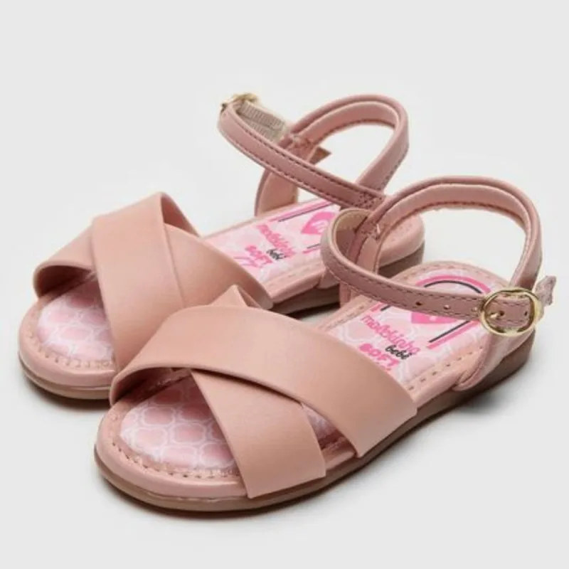 Sandália Infantil Molekinha Rosa
