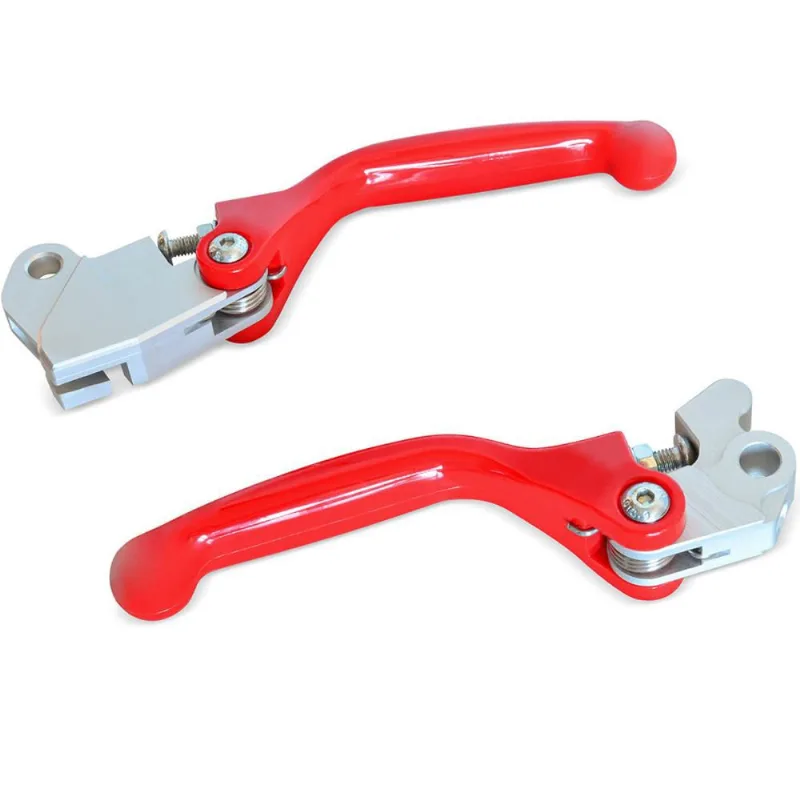 Kit Manetes Retráteis Biker GP-6 crf 250F / crf 230 Vermelho