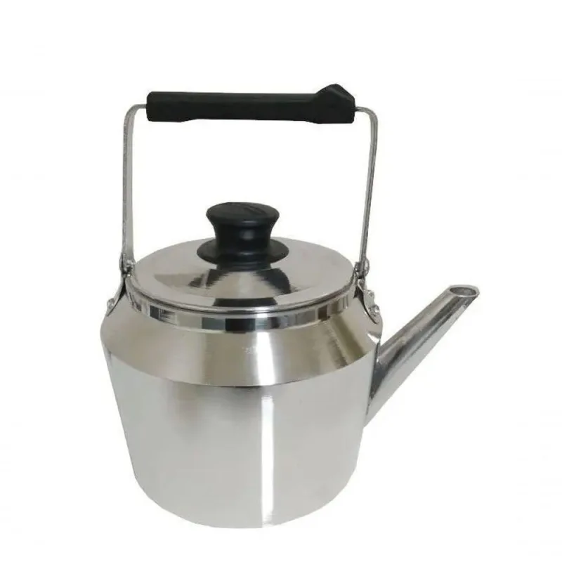 Chaleira de Alumínio Batido Fundido 1.7L Polida para Fogão a Gás Elétrico Vitrocerâmico e a Lenha - OUTRAS MARCAS - Eletrodomésticos