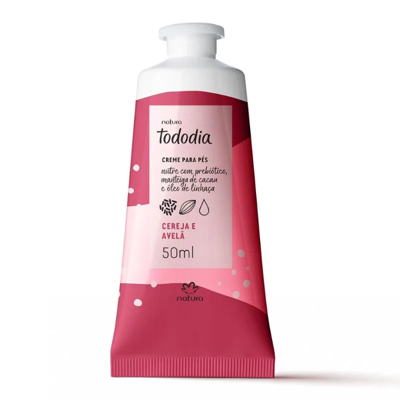 Natura tododia cereja E avela hidratante creme pes 50ML
