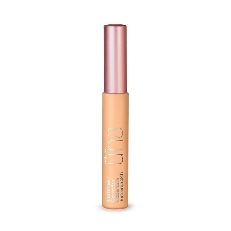 Corretivo Una Cobertura Extrema 24h 15N 8ml Natura Alta Cobertura Matte Resistente à Água Natura Corretivo Cobertura Extrema 24H Una 15N - 8Ml