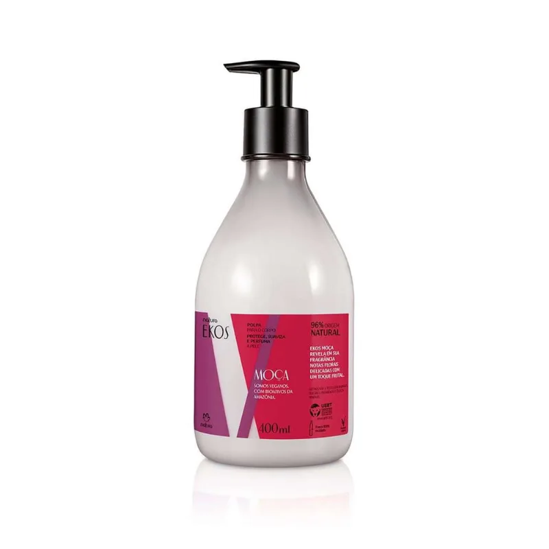 Natura ekos moça polpa desodorante hidratante corporal 400ML