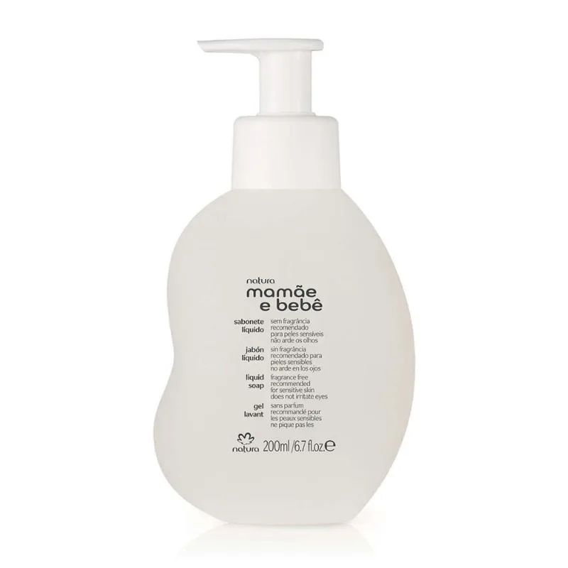 Natura mamae E bebe sabonete liquido sem fragrancia 200ML