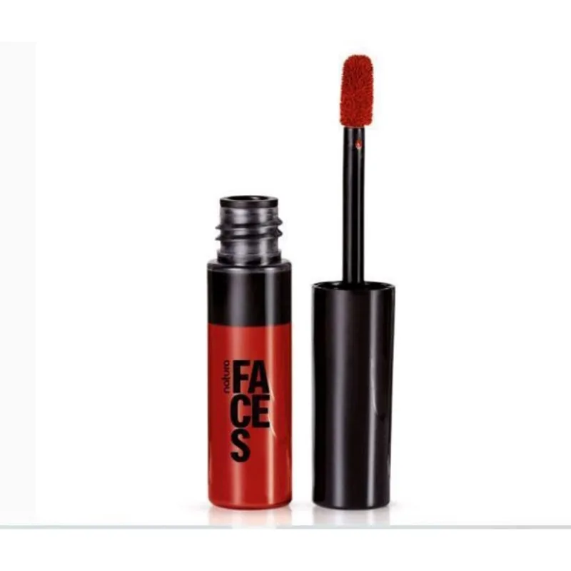 Batom Matte Longa Duração Faces Red Love