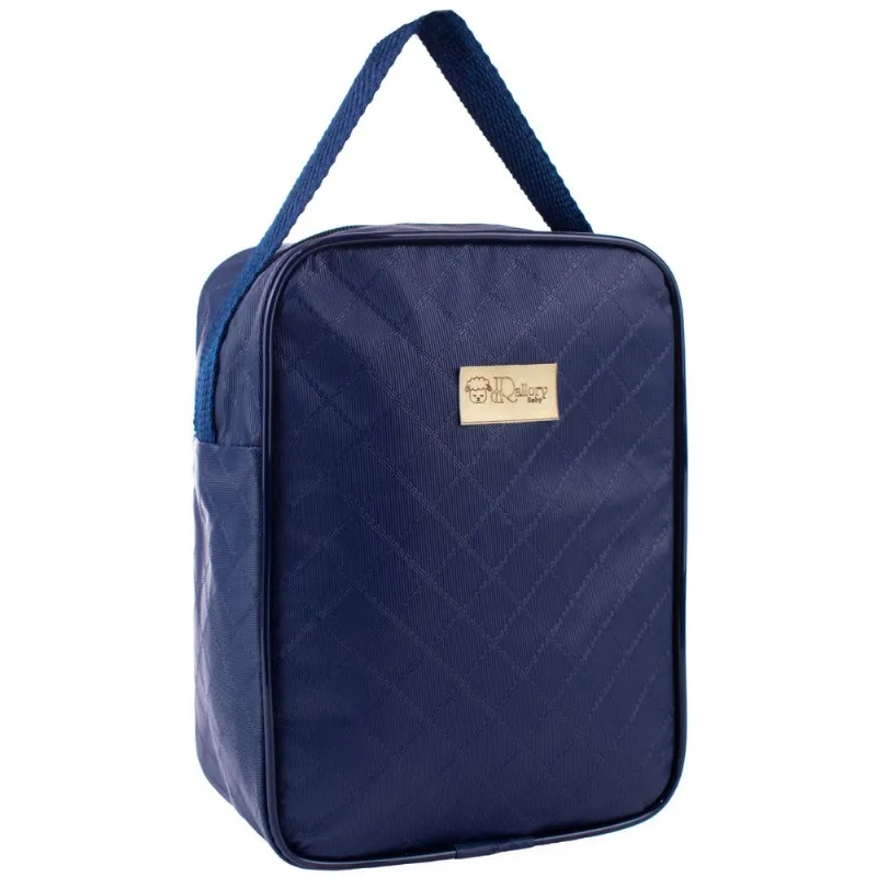 Maternidade Bolsa Térmica para Mamadeira e Marmitinha Azul marinho