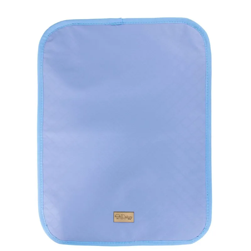 Trocador Fralda Portátil Bebê Impermeável Dobrável Acolchoado Azul Bebê