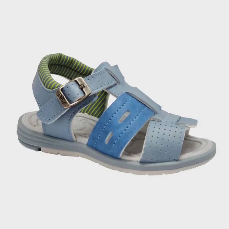 Sandalia Infantil Menino Kidy 001-0912-4210 Abotoar