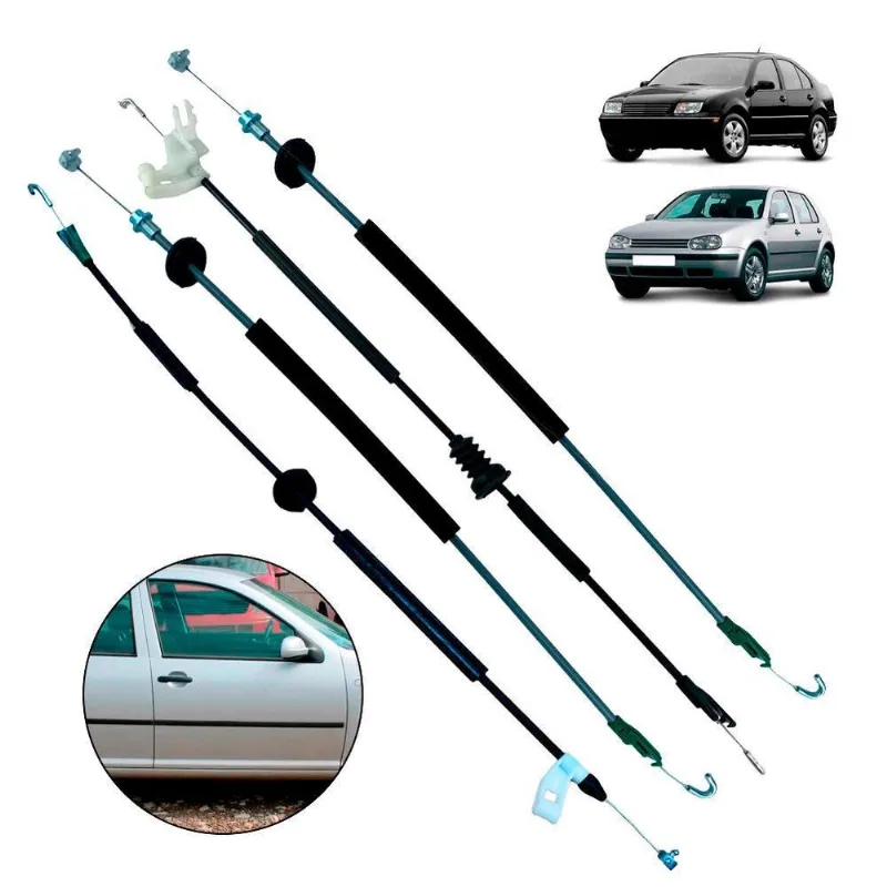 Kit Cabo Abertura Das 4 Portas Dianteira Traseira Golf Bora