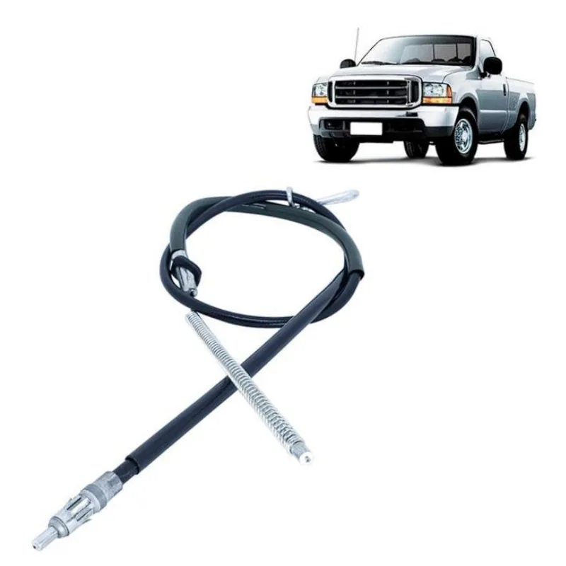 Cabo Freio F250 98/00 Com Freio Tambor Tras Esq