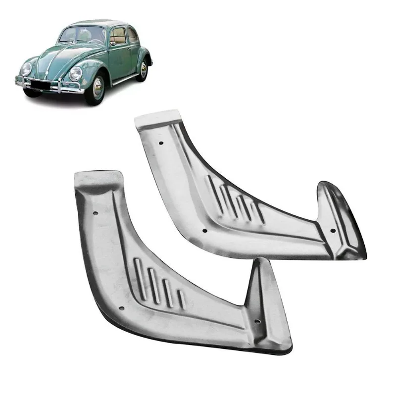 Par Acabamento Forracao Porta Fusca 59 A 77 Estreito Cromado