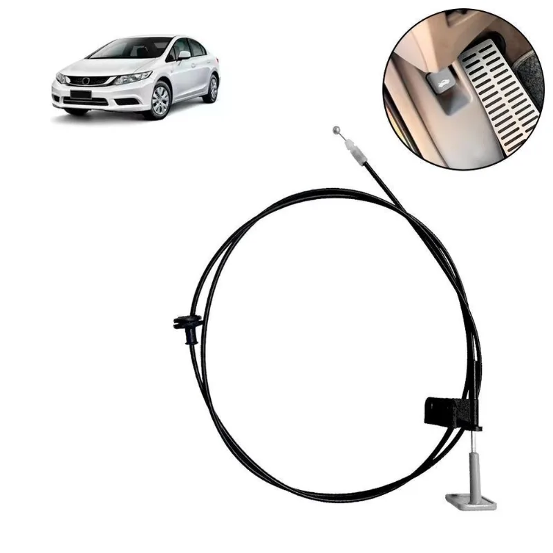 Cabo Capo C Puxador New Civic 2016 Cinza