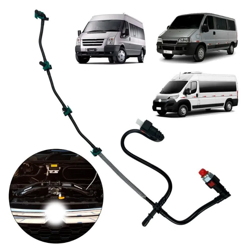 Tubo Mangueira Retorno De Combustível Transit Boxer Jumper