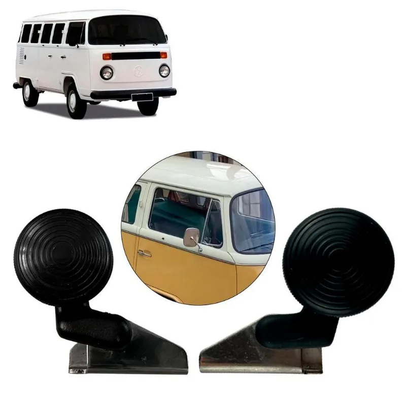 Par Trinco Quebra Vento Kombi Cliper 76/97 Carat 1997 Diante