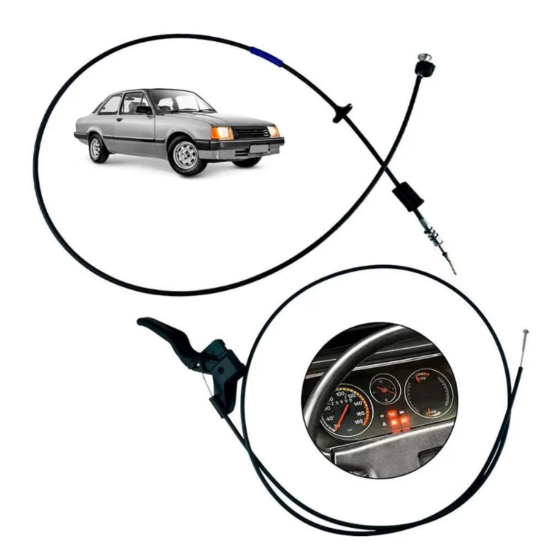 Kit Cabo Velocimetro E Capô Chevette 85 86 A 1989