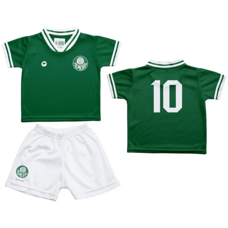 Conjunto Bebê Palmeiras Uniforme Verde - Torcida Baby GG