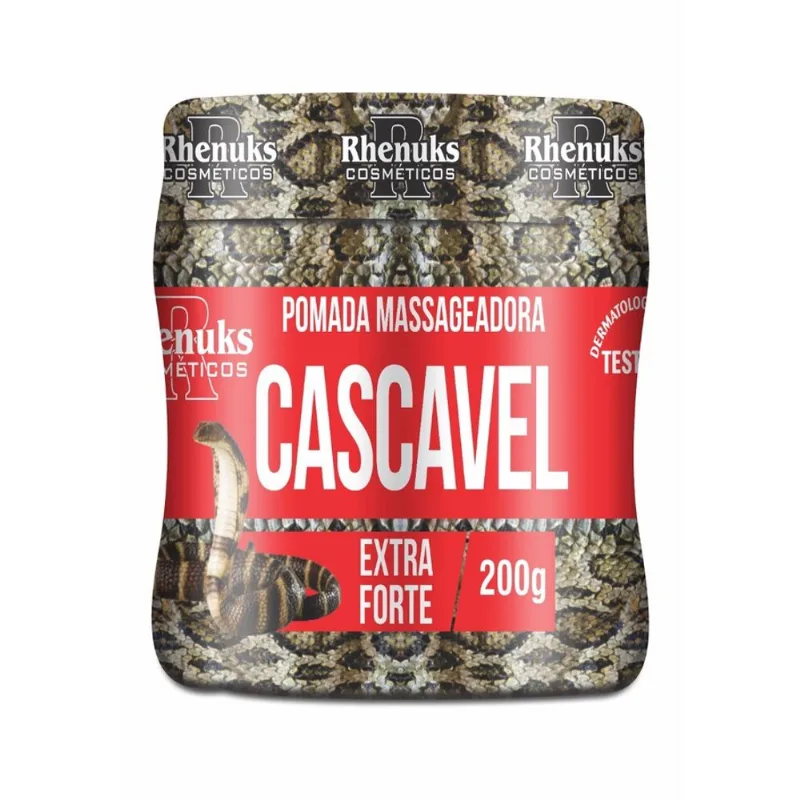 Gel Banha De Cascavel Extra Forte 200g - Rhenuks