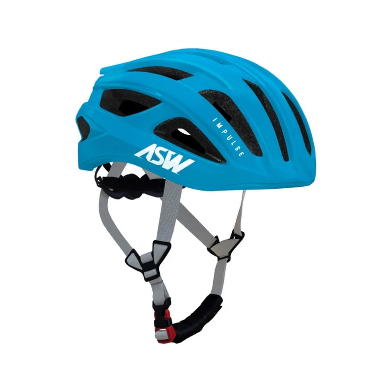 Capacete asw bike impulse azul claro g/gg