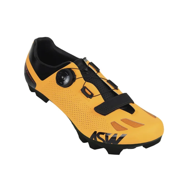 Sapatilha asw ruby mtb laranja preto 39