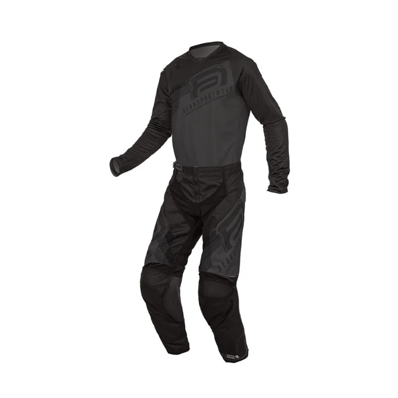 Conjunto motocross asw image spark 22 preto chumbo 36/P