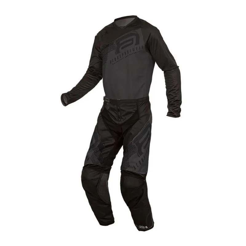 Conjunto motocross asw image spark 22 preto chumbo 40 M