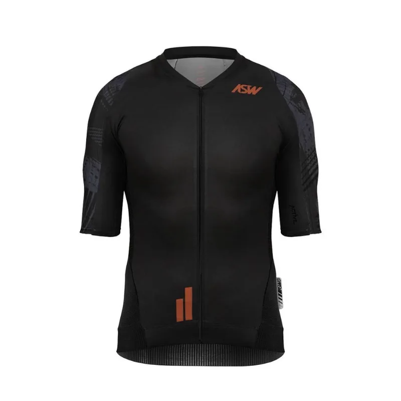 Camisa asw active 2.0 supernatural preto P