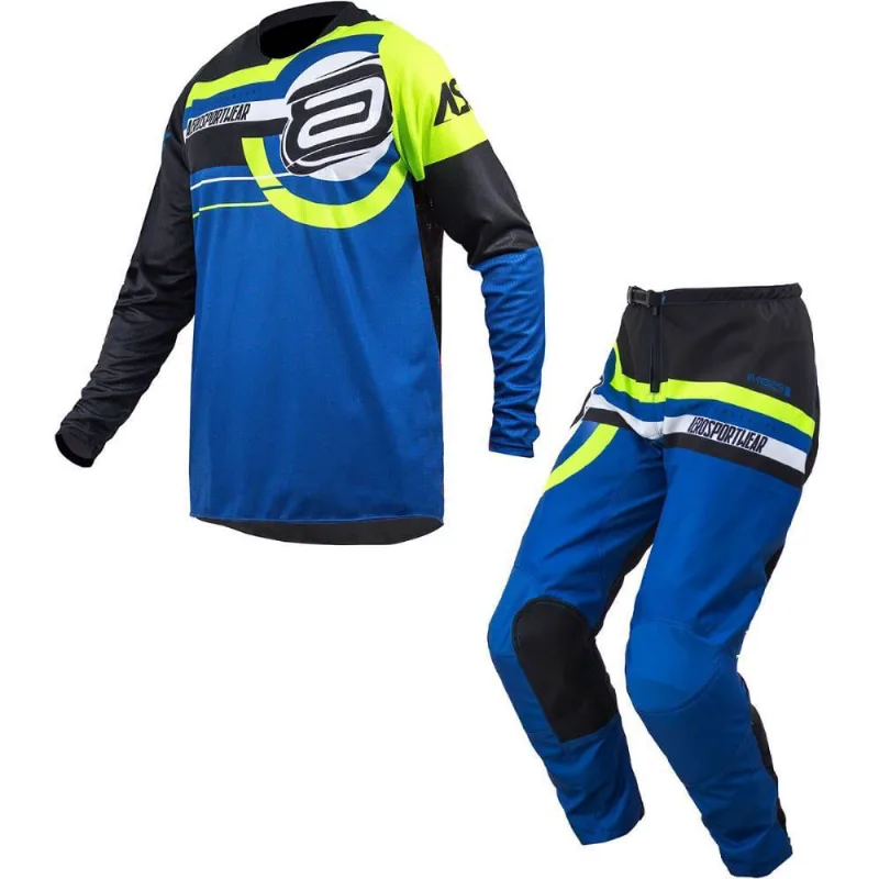 Kit Calça + Camisa asw Image Target 2024 Azul/Amarelo