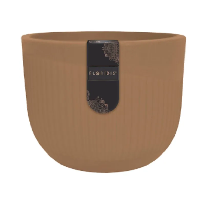 Cachepot Marrom Spello Rischio