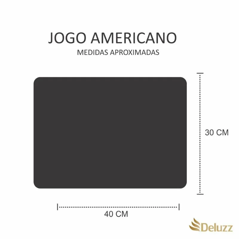 Jogo Americano Flor