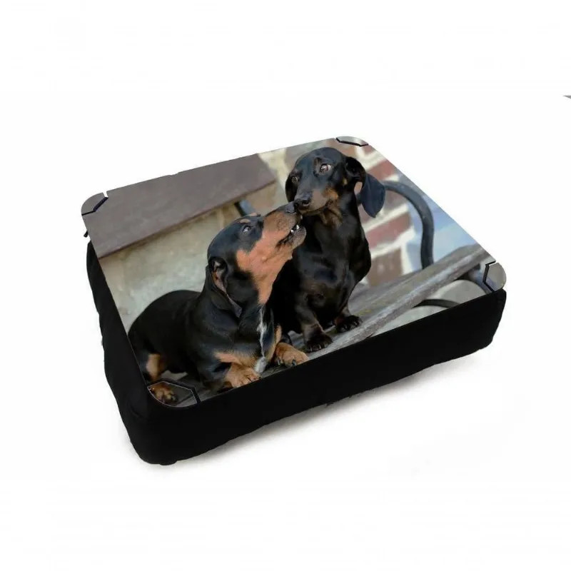 Almofada Bandeja Para Notebook Laptop Dachshund