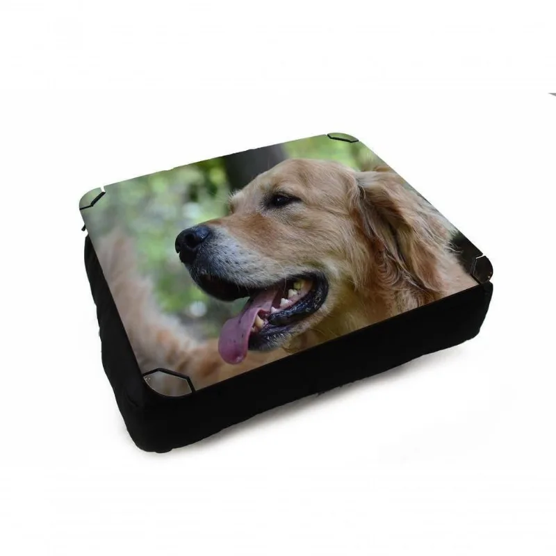 Almofada Bandeja Para Notebook Laptop Golden Retrivier - DELUZZ