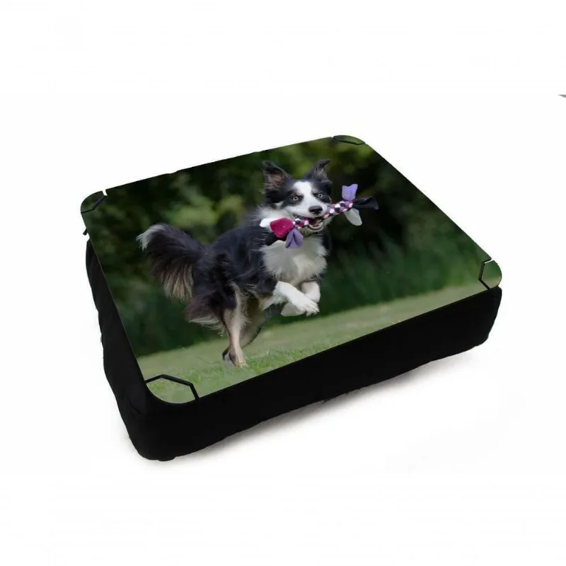 Almofada Bandeja Para Notebook Laptop Boder Collie