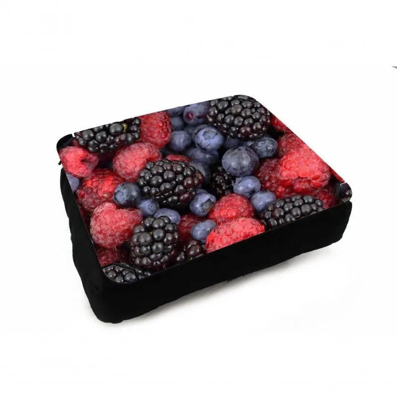 Almofada Bandeja Para Notebook Laptop Blueberries