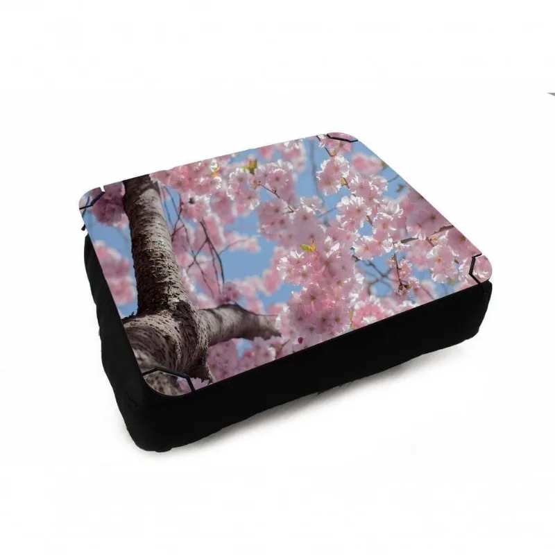 Almofada Bandeja Para Notebook Laptop Flor De Cerejeira - DELUZZ